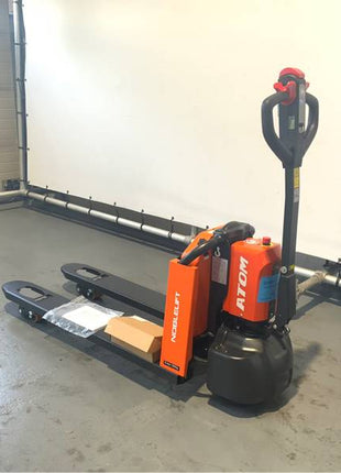Elektrische palletwagen Noblelift PTE15Q 24V 20Ah, laadvermogen 1.500 kg, vorklengte 1.150 mm