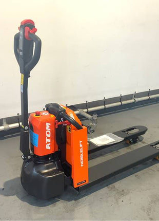 Elektrische palletwagen Noblelift PTE15Q 24V 20Ah, laadvermogen 1.500 kg, vorklengte 1.150 mm