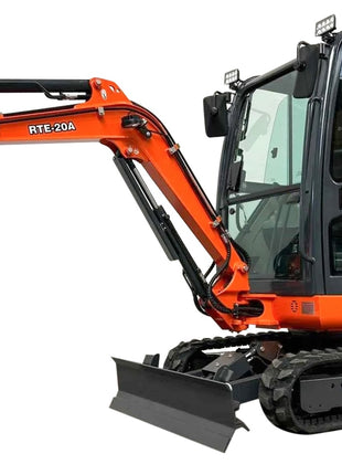 Minibagger RTE-20A mit Kubota D1105 Motor