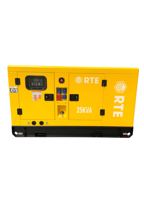 Diiselmootorigeneraator/hädaabi võimsus RTE - 25kVa 22 000 W
