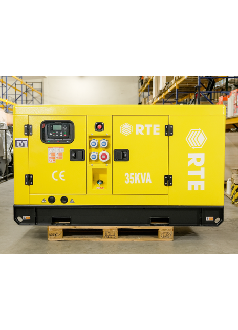 Dieselstroomgenerator/noodstroom RTE - 35kVA met 28.000W