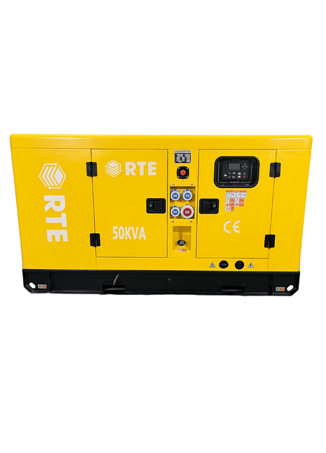 Dieselstroomgenerator/noodstroom RTE - 50kVA met 40.000W