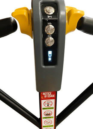 Electric pallet truck RTE EPT15H 48V 10Ah, load capacity 1,500 kg, fork length 1,150mm