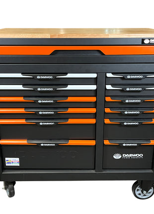 Daewoo tool trolley 267 pieces - professional quality