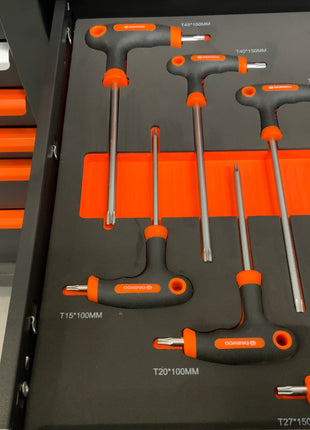 Daewoo tool trolley 267 pieces - professional quality