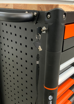 Daewoo tool trolley 267 pieces - professional quality