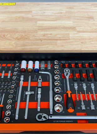 Daewoo tool trolley 267 pieces - professional quality