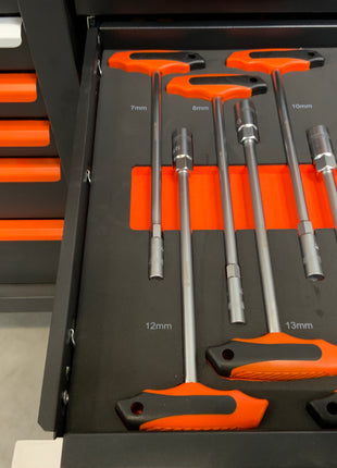 Daewoo tool trolley 267 pieces - professional quality