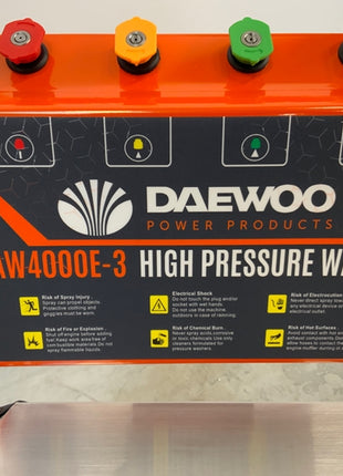 Daewoo DA high-pressure cleanerW400E-3, 200 bar