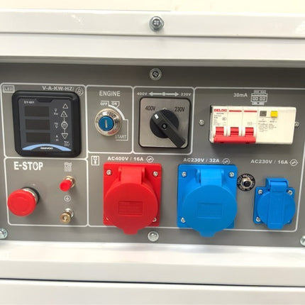 Power generator / emergency power Daewoo DDAE10500DSE-3G with 8.1kvA