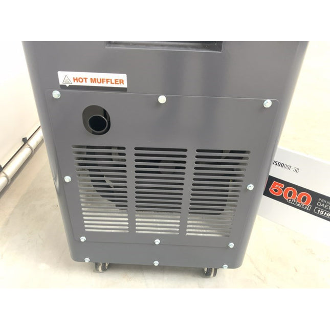 Strømgenerator/nødstrøm Daewoo DDAE10500DSE-3G med 8.1kvA - diesel