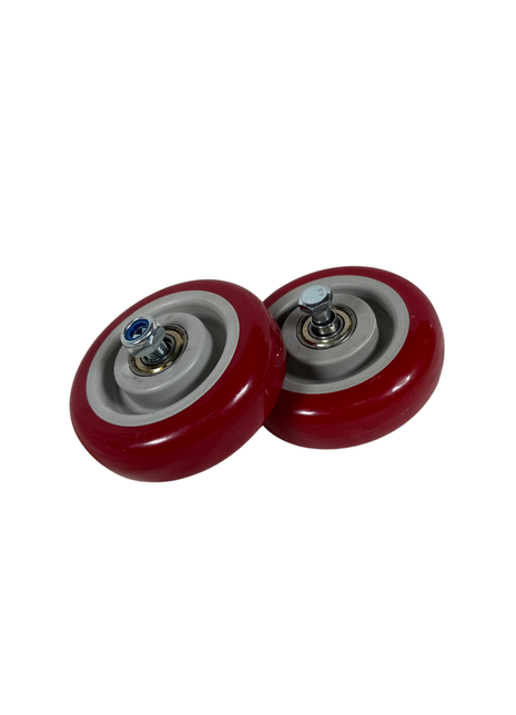 Rollenset für Abfallbehälter – für Kehrmaschinen Daewoo DAS100 / DAS80 / Kremer KRS100 / KRYZS4 / Graefer KM80-PRO