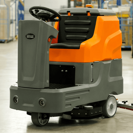 Lavadora de condutor sentado Graefer SM125-PRO com escova dupla