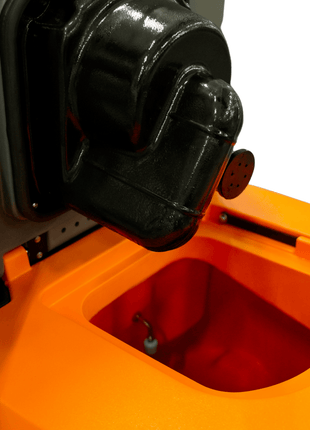 Lavapavimenti uomo a bordo Graefer SM125-PRO con doppia spazzola