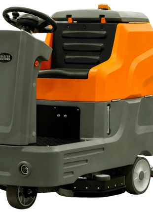 Lavapavimenti uomo a bordo Graefer SM125-PRO con doppia spazzola