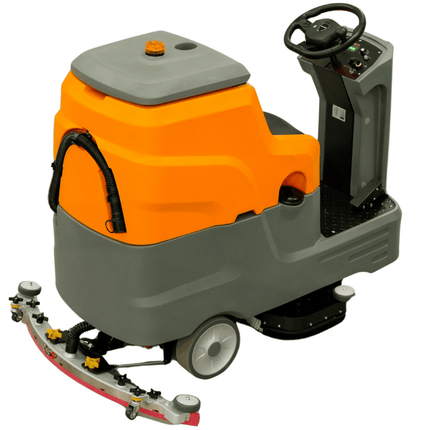 Lavadora de condutor sentado Graefer SM125-PRO com escova dupla