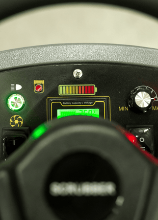 Lavapavimenti uomo a bordo Graefer SM80S-PRO con doppia spazzola