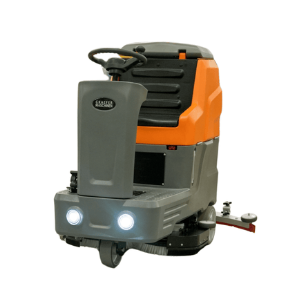 Lavadora de condutor sentado Graefer SM80S-PRO com escova dupla