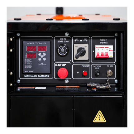 Stromerzeuger/ Notstrom 15kVA Daewoo DDAE18000SSE-3 Lüftgekühlt