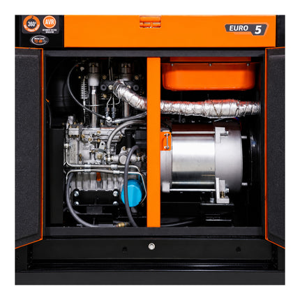 Stromerzeuger/ Notstrom 15kVA Daewoo DDAE18000SSE-3 Lüftgekühlt