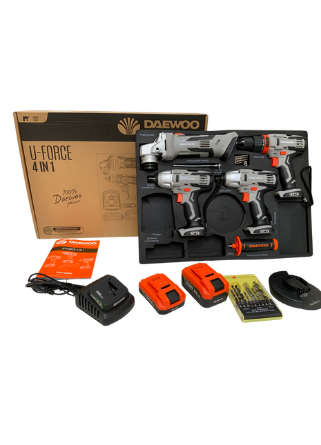 Daewoo Power-Tool Set 4 in 1