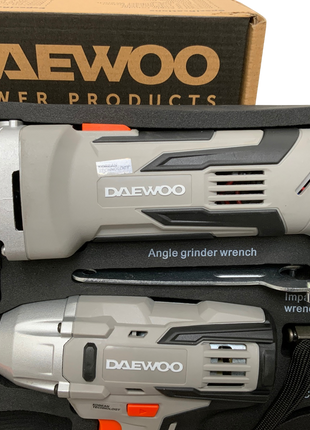 Daewoo Power Tool Set 4 v 1 – komplet akumulatorskega orodja za profesionalne potrebe