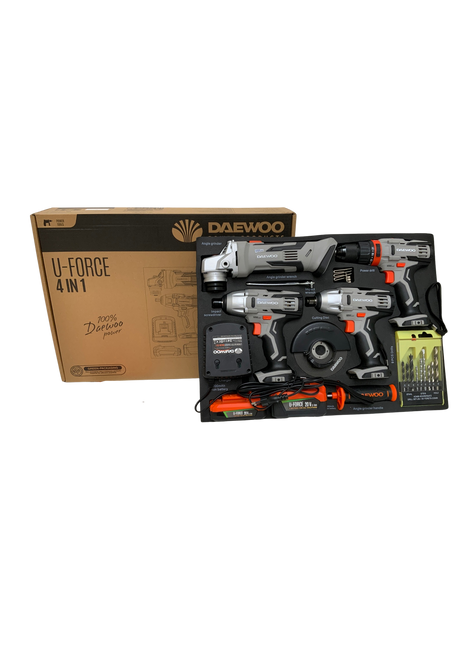 Daewoo Power-Tool Set 4 in 1