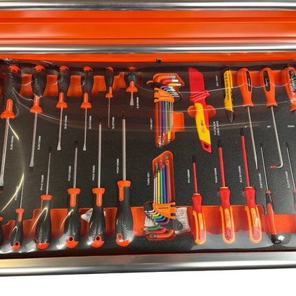 Daewoo tool trolley 387 pieces - professional quality