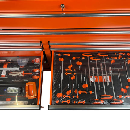 Daewoo tool trolley 387 pieces - professional quality