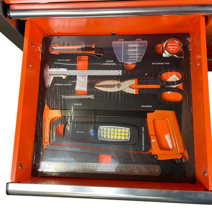 Daewoo tool trolley 387 pieces - professional quality