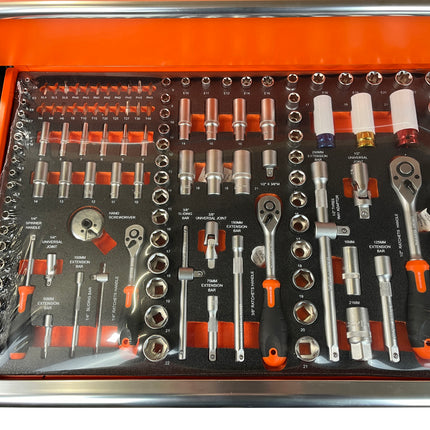 Daewoo tool trolley 387 pieces - professional quality