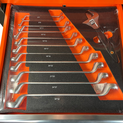 Daewoo tool trolley 387 pieces - professional quality