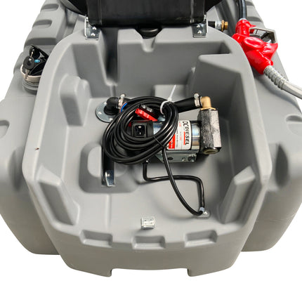 400L diesel tank with powerful diesel pump and tap - perfect solution for mobile refueling