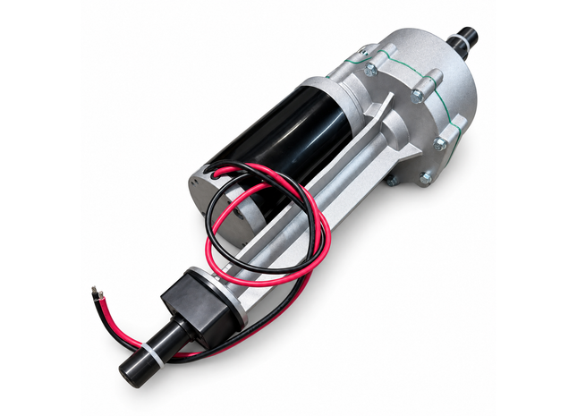 Fahrantrieb (Fahrmotor mit Getriebe) für Scheuersaugmaschine Graefer SM55F-PRO / SM60S-PRO – Ansicht 2