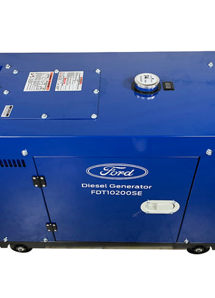 Gerador de energia / energia de emergência Ford FDT10200SE com 6.500W