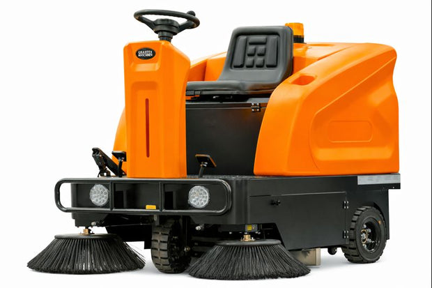 Industriekehrmaschinen für große Flächen