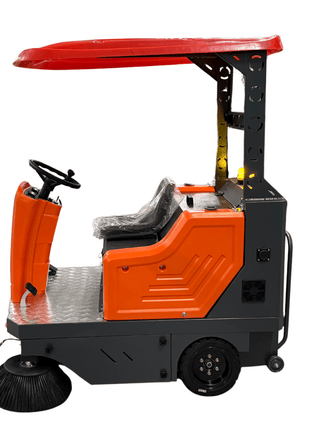 Aufsitz-Kehrmaschine mit Dach Graefer KM160-PRO