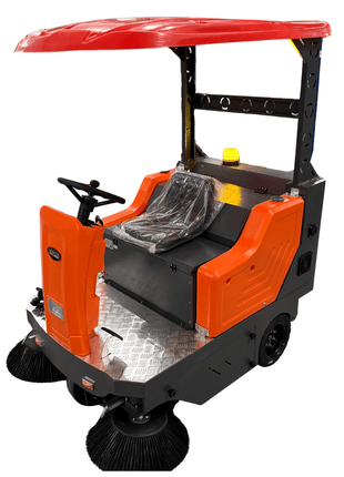 Aufsitz-Kehrmaschine mit Dach Graefer KM160-PRO