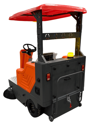 Aufsitz-Kehrmaschine mit Dach Graefer KM160-PRO