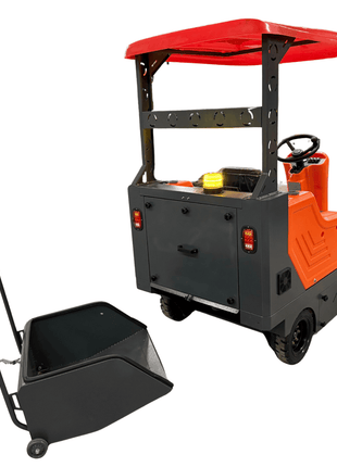 Aufsitz-Kehrmaschine mit Dach Graefer KM160-PRO