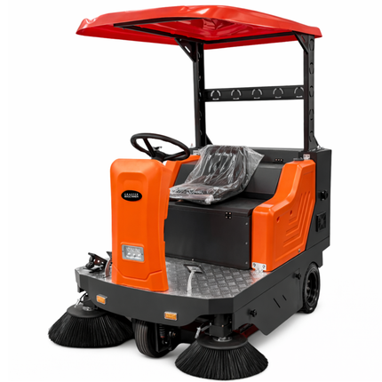 Varredora de condutor sentado com teto Graefer KM160-PRO