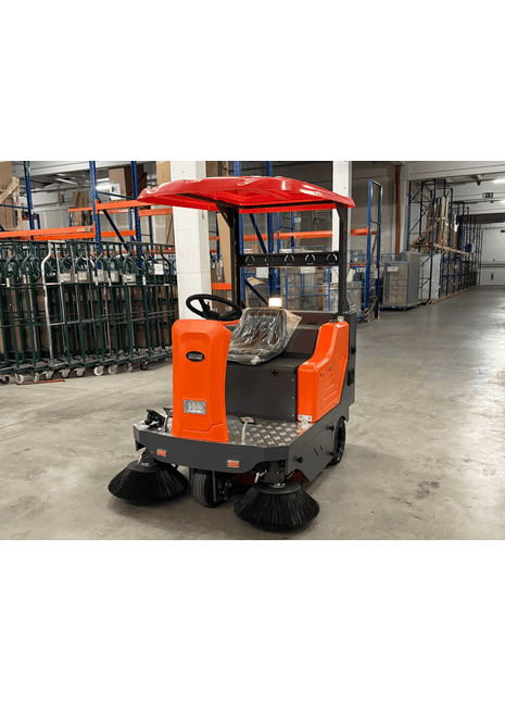 Aufsitz-Kehrmaschine mit Dach Graefer KM160-PRO