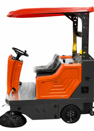 Aufsitz-Kehrmaschine mit Dach Graefer KM160-PRO