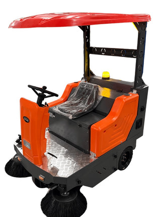 Aufsitz-Kehrmaschine mit Dach Graefer KM160-PRO