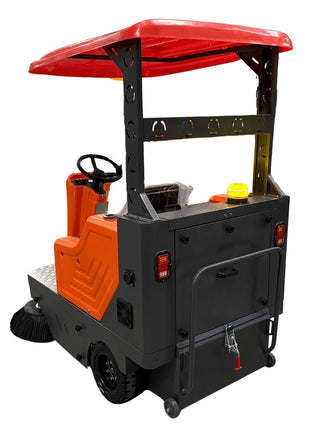 Aufsitz-Kehrmaschine mit Dach Graefer KM160-PRO