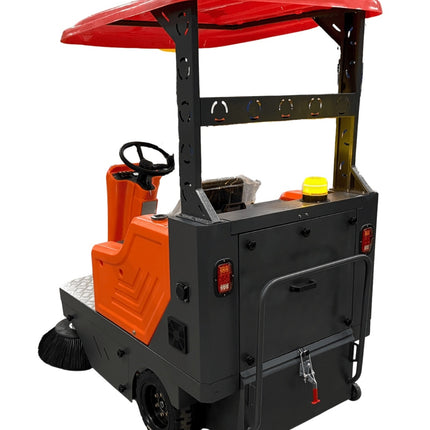 Varredora de condutor sentado com teto Graefer KM160-PRO