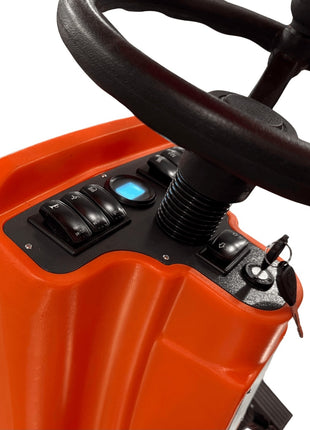 Aufsitz-Kehrmaschine mit Dach Graefer KM160-PRO