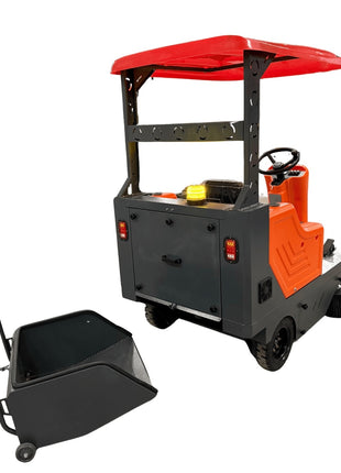 Aufsitz-Kehrmaschine mit Dach Graefer KM160-PRO