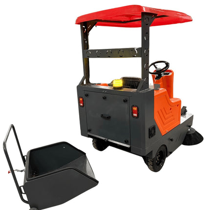 Varredora de condutor sentado com teto Graefer KM160-PRO