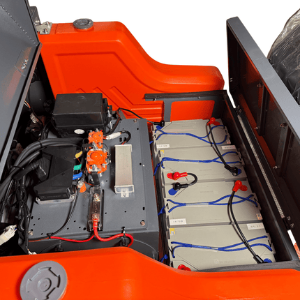 Varredora de condutor sentado com teto Graefer KM160-PRO